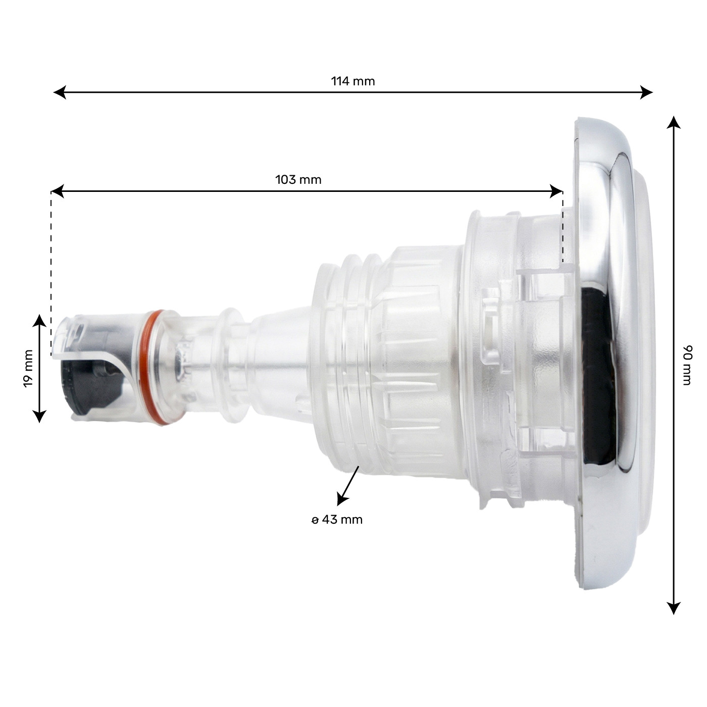 Jet 3.5'' Rotatif