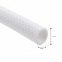 Tuyau transparent renforcé 19X25