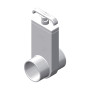 Vanne d'arrêt guillotine 1.5'' M/F