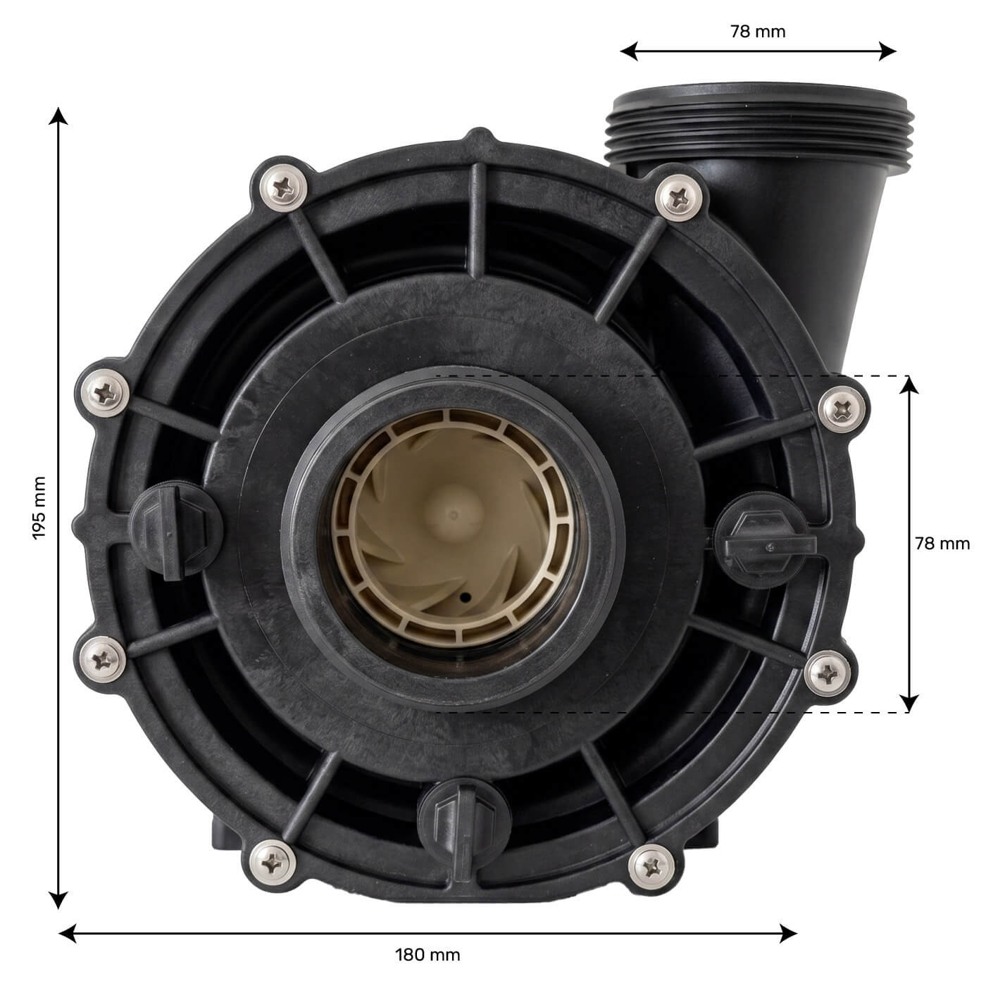 Pumpengehäuse für WP300 und LP300 Pumpen Pumpengehäuse für WP300 und LP300 Pumpen
