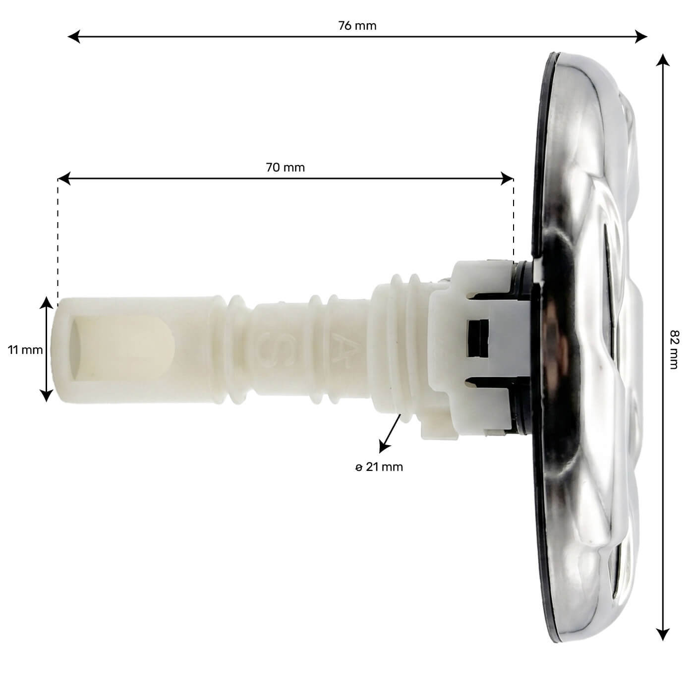Jet Candy Cane - directionnel 3'' (82mm) - à visser