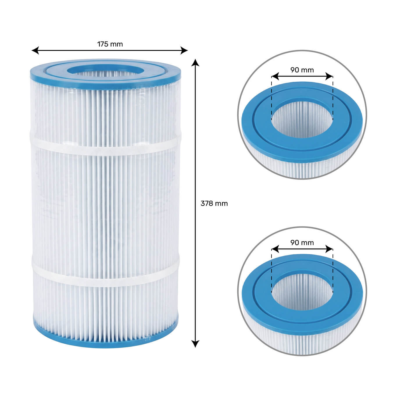 Spa filter (60303 / C-6300 / PJW30 / FC-1340)