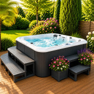 Habillage surround complet pour spa