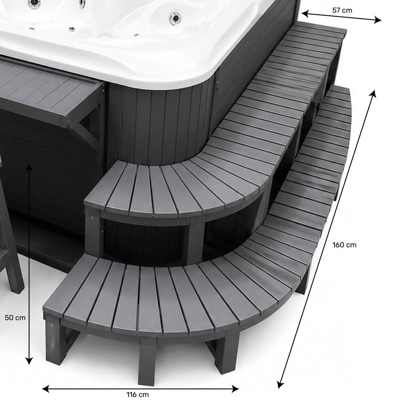 Vollständige Verkleidung für Whirlpools