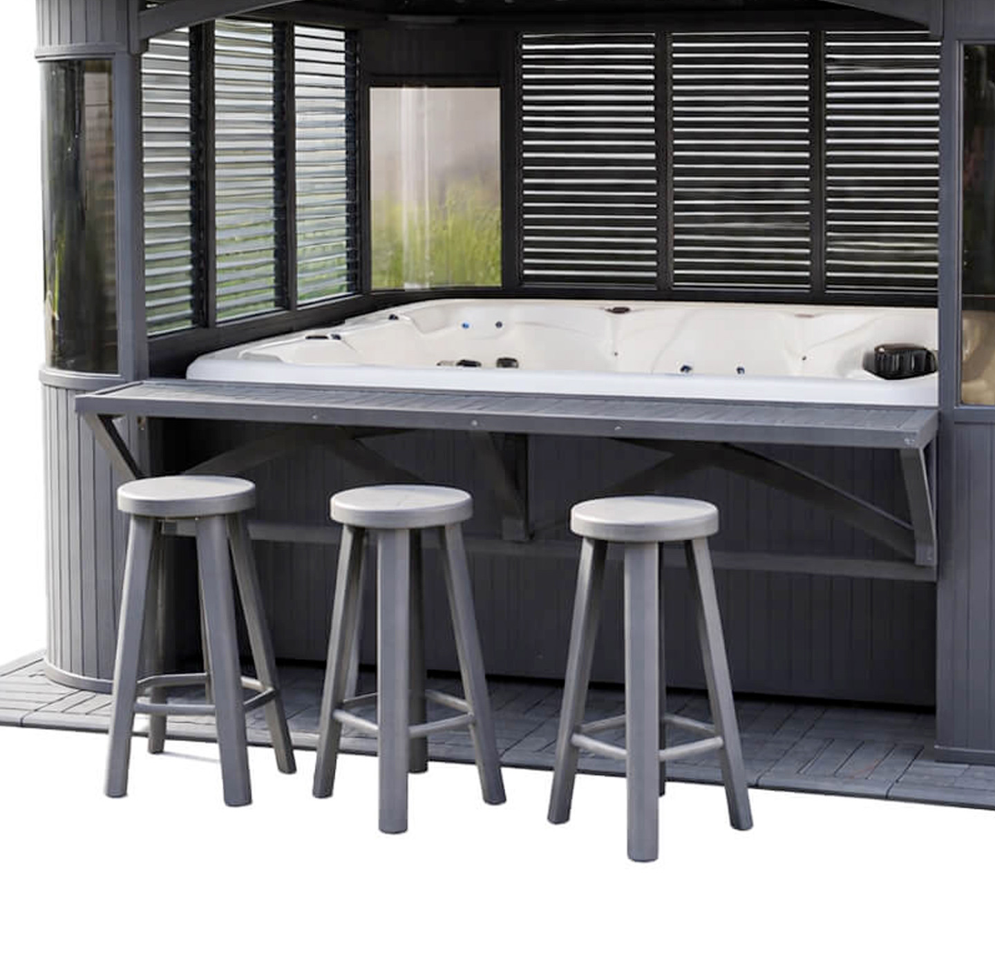 Pavillon de jardin pour Spa - Gazebo