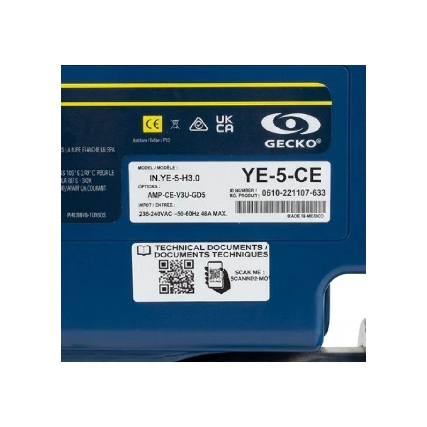 GECKO IN.YE-5 / IN.K450 system pack - 0610-300017