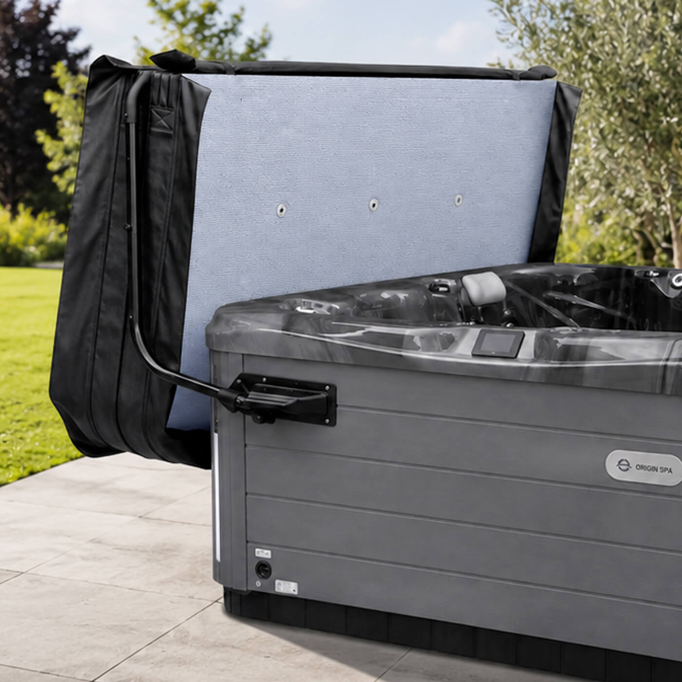 Pack Couverture ECO 220x220xR5 cm + lève couverture SIMPLELIFT3