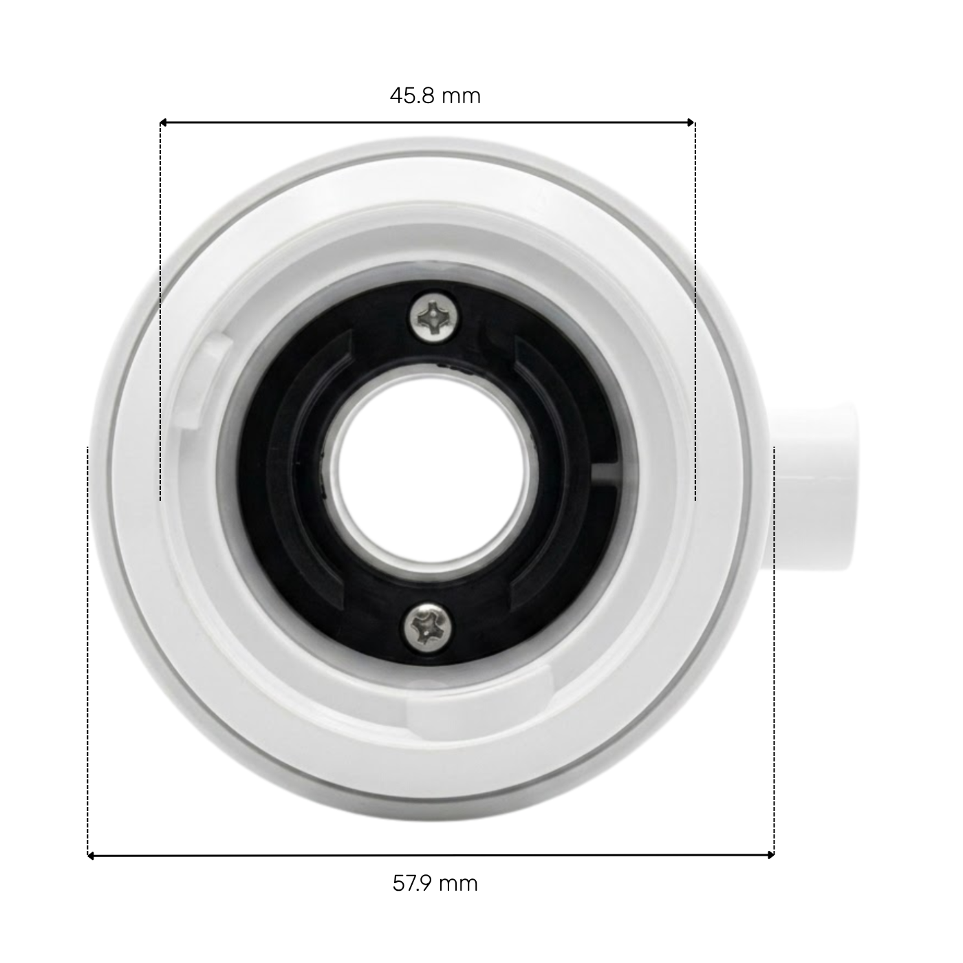 Snap-in socket for LVJ 2.5'' jet - L-0077