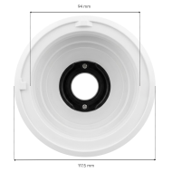 Düse für LVJ 5'' Strahl L-1008B - zum Einrasten