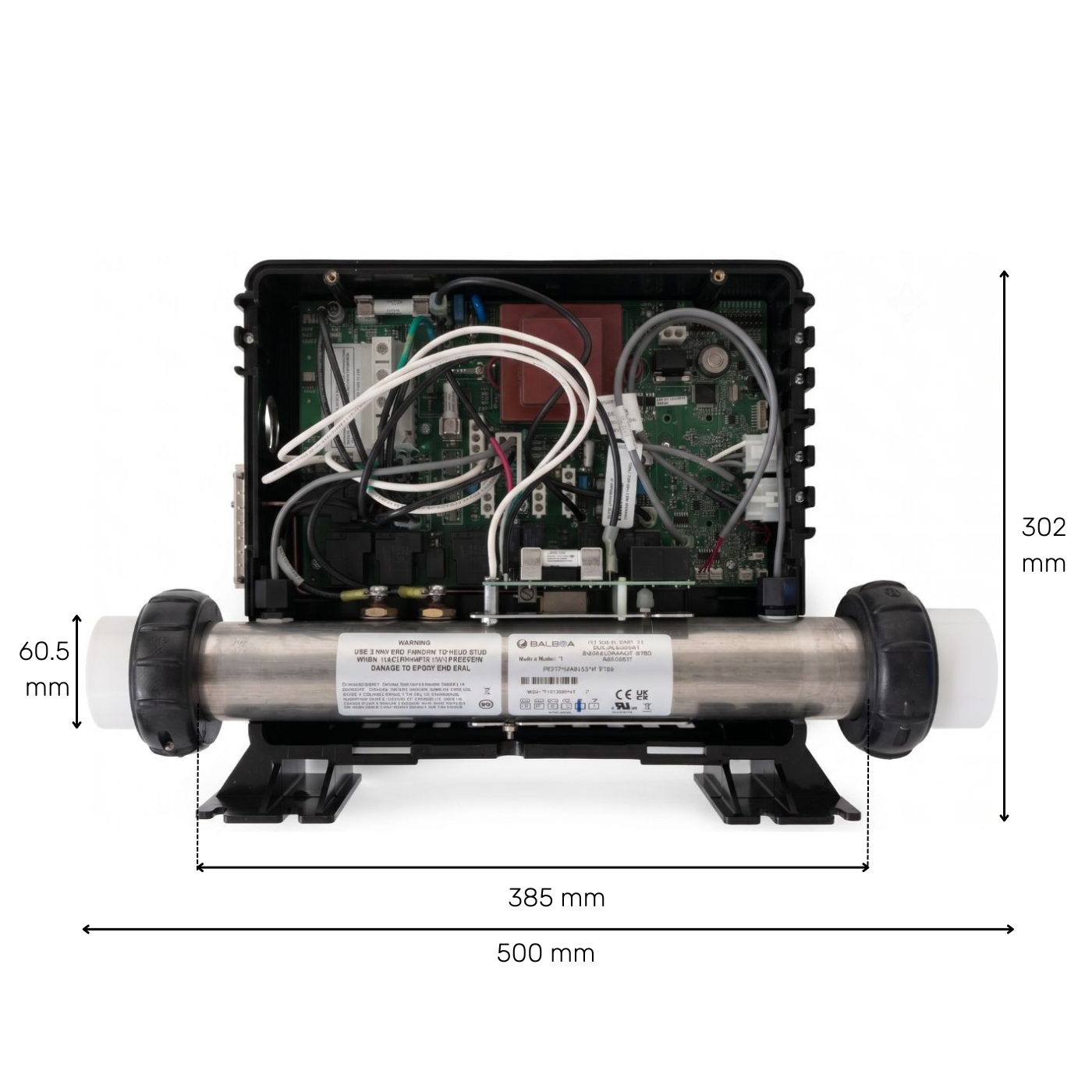 Steuergehäuse BP21P4BC + Heizung 3 kW 56626