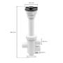 Ensemble de dérivation pour spa de nage 2" - RD601-1030-002