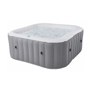 Bassin Lite LS06-GR avec attaches sur le bassin MSPA - gris