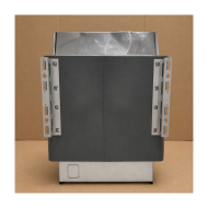 Poêle sauna + commande extérieure 6 kW - Seconde vie