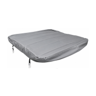 Roll-up cover 200 cm x 200 cm - Grey Vinyl