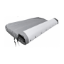 Couverture enroulable 200 cm x 200 cm - Vinyle Gris