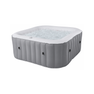 Bassin Lite LS04-GR avec attaches sur le bassin MSPA - Gris