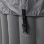 Pool Lite LS04-GR mit Befestigungen am MSPA-Pool - Grau