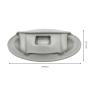 Appui tête Extralight gris 8515044 HYDROPOOL