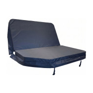 Whirlpool-Abdeckung kompatibel mit KAUAI, Coast Spas – Weather Shield Schwarz