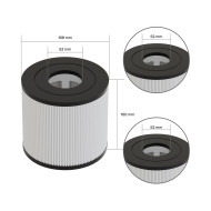 3er-Set Whirlpool-Filter (40101 / C-4310 / PWW10 / FC-3077)