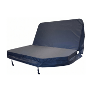Whirlpool-Abdeckung kompatibel mit KAUAI, Coast Spas – Weather Shield Schwarz