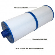 Spa Filter PWW100ST (the pair) - 6CH-941 + 6CH-942 - 6TP-941 + 6TP-942