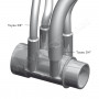 Nourrice 2" M/F - 3/8" ref 672-4910