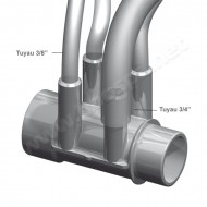 Whirlpool-Verteiler 2" AG/IG - 3/8" - 672-4910