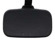 Universal headrest with counterweight for hot tubs