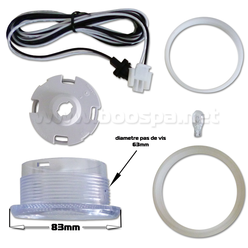 Projecteur Spa Diamètre 8.3 cm - 59350