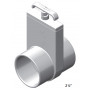 Vanne d'arrêt guillotine 2.5'' M/F