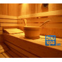 Seau bois + louche pour sauna
