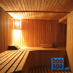 Applique murale d'angle pour lampe de sauna