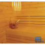 Applique murale d'angle pour lampe de sauna