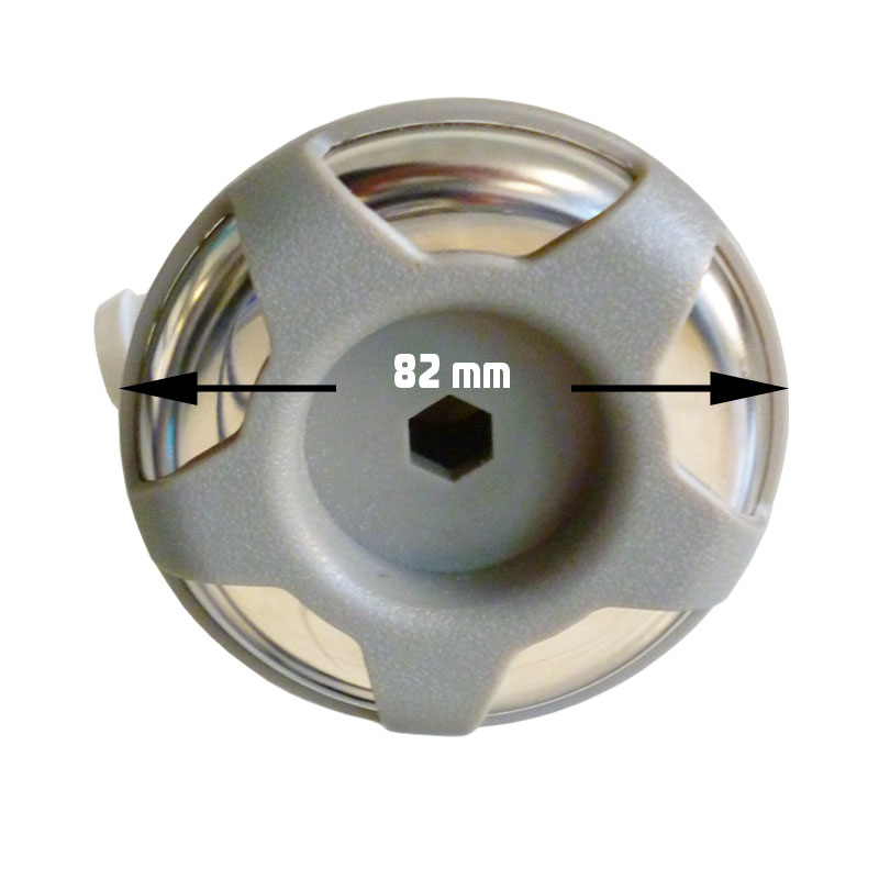 Buse et jet droit complet 3.25" INOX