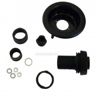 Kit vanne de vidange 1'' (33mm) à&nbsp; bague rotative