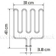 Résistance pour poêle de sauna 1500 Watts