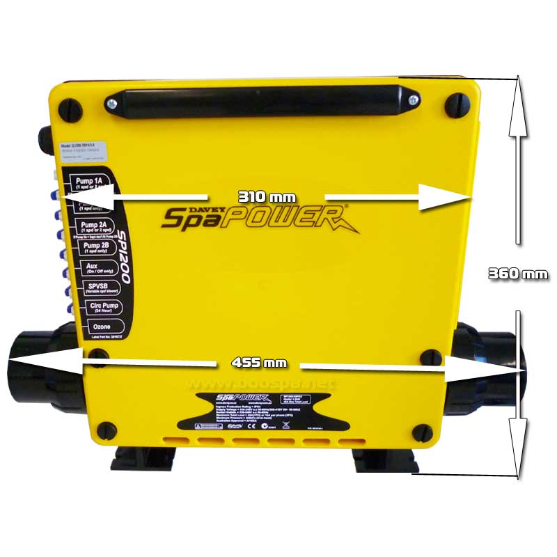 Boitier électronique + Clavier de commande SP1200
