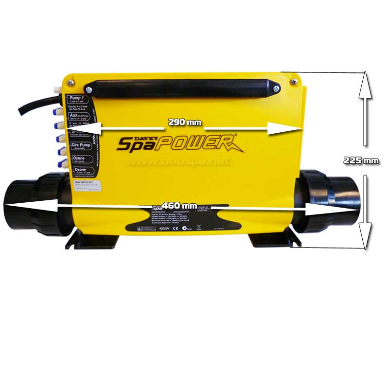 Boitier électronique + réchauffeur SP601