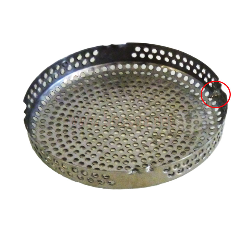 Grille de bonde d'aspiration INOX