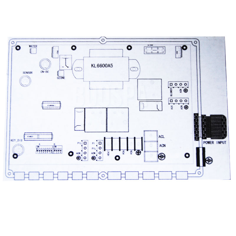Boitier électronique KL6600 pour spa
