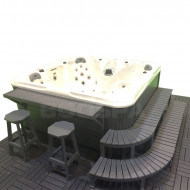 habillage surround complet pour spa