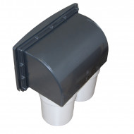 komplett Wave-Skimmer mit doppelten Filtern