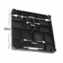 Plaque universelle anti-vibration pour pompe