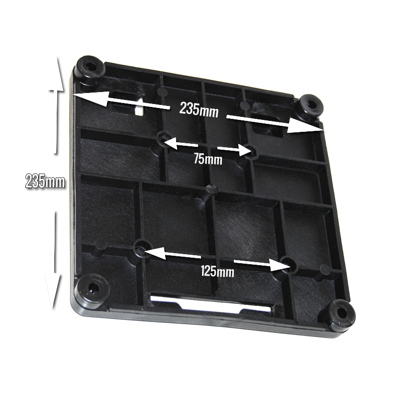 Plaque universelle anti-vibration pour pompe