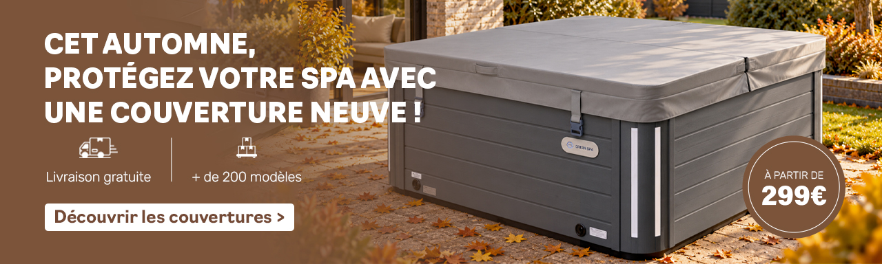 Cet automne, prot&eacute;gez votre spa