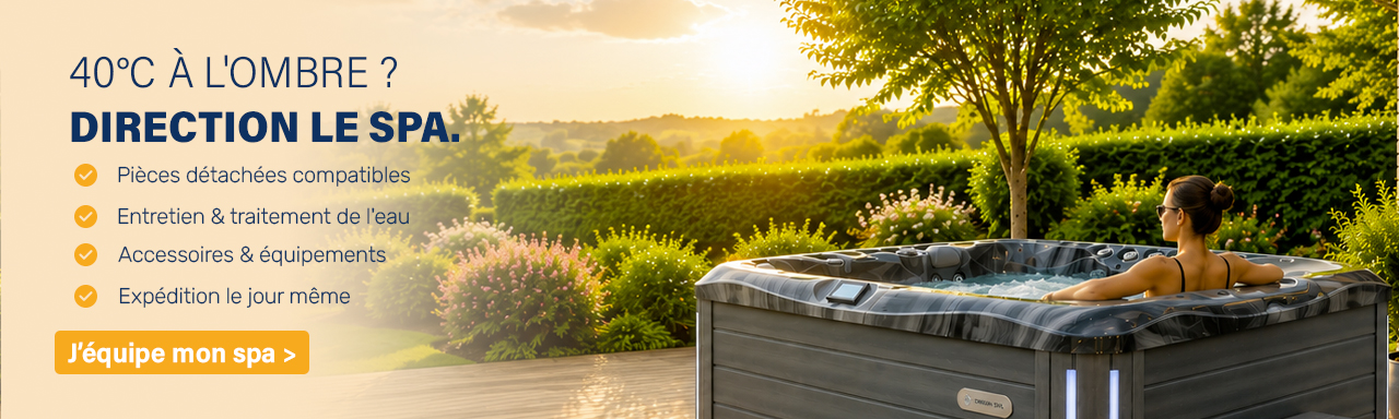 40&deg;C &agrave; l'ombre ? Direction le spa.