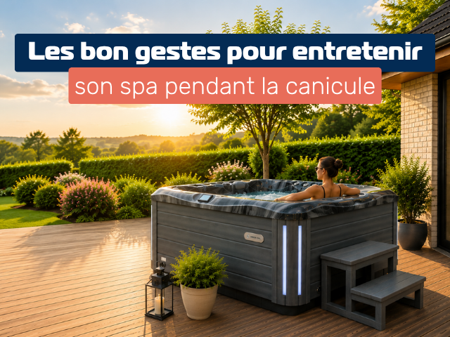 Image Les bons gestes pour entretenir son spa pendant la canicule