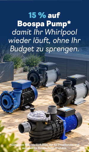 15% auf Boospa Pump