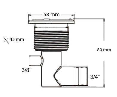 Douille 2.5 pouces LVJ